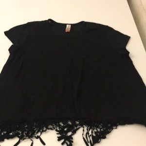 Fringe top